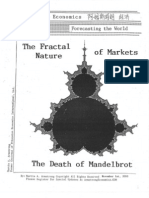 The Fractal Nature of Markets 11-1-10