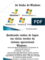 Quebrando Senha Do Windows by Patrick Ataíde