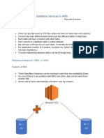 Database Services in AWS: Relational Databases