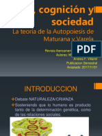 Vida, Cognición y Sociedad