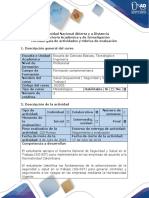 Guía de Actividades y Rúbrica de Evaluación - Post-Tarea - Evaluación Final