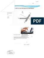 Force Due To A Jet Hitting An Inclined Plane