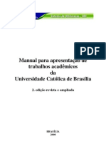 Manual para Apresentacao de Trabalhos Academicos 2