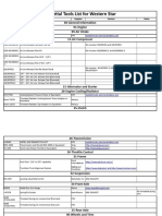 Essential Tool List For Western Star20181220 Master