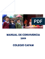 Manual de Convivencia Colegio Cafam