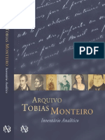 ARQUIVO TOBIAS MONTEIRO Inventário Analítico PDF