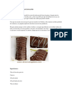 Brazo Gitano de Chocolate Sin Gluten