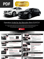 Operation Guide For The Mercedes-Benz GLA/CLA