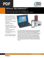 Pdtech Deltamaxx: Digital Loss Factor/Capacitance Analyzer and Partial Discharge Detector For Test Voltages Up To 50 KV