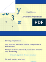 4.2 Evaluating Polynomials