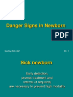 Danger Signs in Newborn