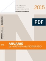 Anuario Notarial 2015 PDF