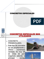 Concretos Especiales