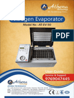 Nitrogen Evaporator Manual at-EV 50