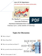 Projects What, Why and How?