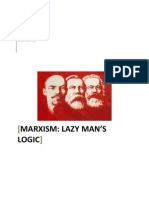 Marxism Lazy Man's Logic