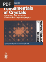 Professor Dr. Boris K. Vainsthein Auth. Fundamentals of Crystals Symmetry, and Methods of Structural Crystallography PDF