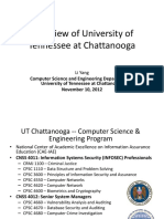 Overview of University of Tennessee at Chattanooga