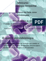 Minicurso Microbiologia Ambiental