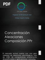 Conectores Menores Protesis Parcial Removible