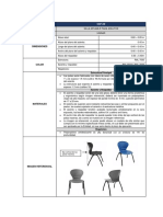 Sap-Ad Silla Apilable para Adultos