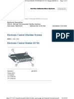 Electronic Control (Machine System) : Systems Operation