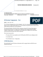 3D System Components - Test: Troubleshooting