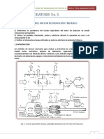 LABORATORIO 3 Ensayo de Vacío Motor Induccion PDF