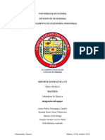 Reporte de Quimica No. 5 Cota