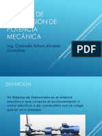 Sistemas de Transmisión de Potencia Mecánica Unidad 1