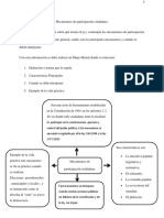 Mecanismos de Participación Ciudadana