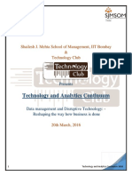 Concept - Document - Technology and Analytics Continuum