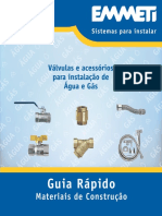 Folder Guia Rápido - Materiais de Construção-Site