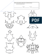 Protocolos de Registro Rorschach