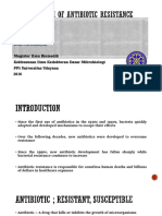 Mech. of Antibiotic Resistance