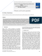 Thermodynamic Analysis of Brayton Cycle PDF