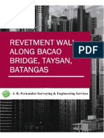 Bacao Bridge Revetment Design Report (Revised) PDF