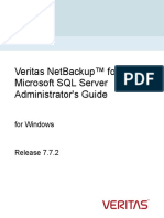 Veritas Netbackup™ For Microsoft SQL Server Administrator'S Guide