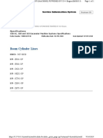 Boom Cylinder Lines: Specifications