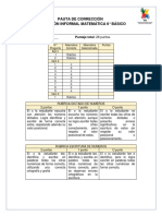 Pauta de Corrección 6 Matematica