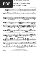 Legato DMC - Belwin - Warm-Ups - For Symphonic Band - Baritone B PDF