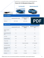 Honda City 2015 VS Ford Fiesta 2015 VS Mitsubishi Attrage 2015