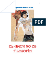 El Amor No Es Filosofía - Luis Javier Mateo Acín