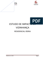 Estudo de Impacto de Vizinhança: Residencial Ádria