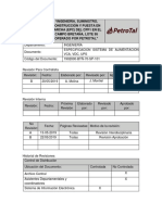 Especificaciones Técnica de Equipo