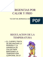 Emergencias Por Calor y Frio