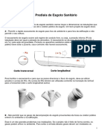 Projeto de Sistemas Prediais de Esgoto Sanitário