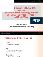 Pros and Cons of P25 Vs TETRA PDF