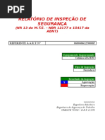 Inspeção Periódica - Caldeira ATA H3N - Abril de 2010