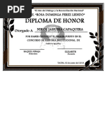 Diplomas de Concursos